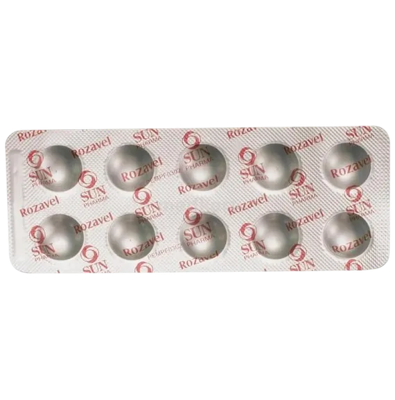 rozavel 10mg tablet 10's